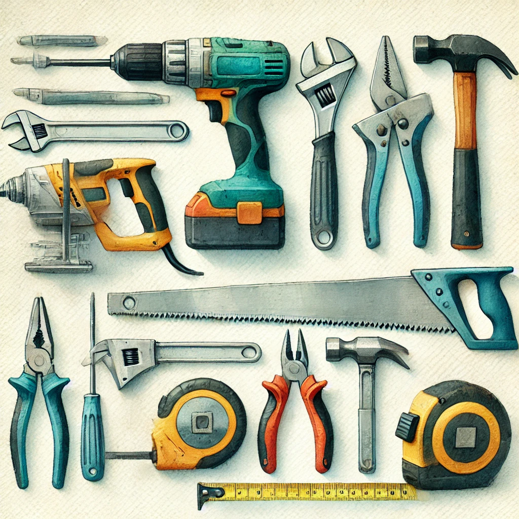 電動工具を含む作業工具一覧と基礎知識