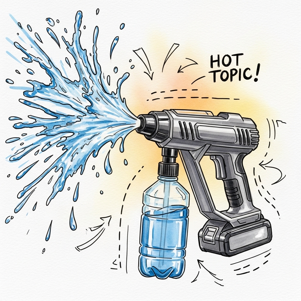 ペット ボトル 水圧 掃除
