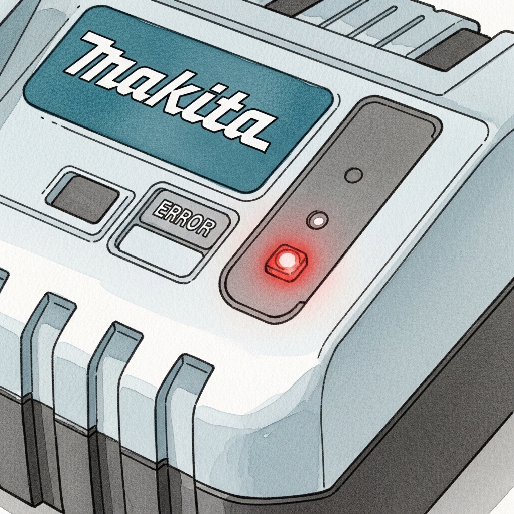 【解決法】マキタバッテリーが充電できない時の原因と対策