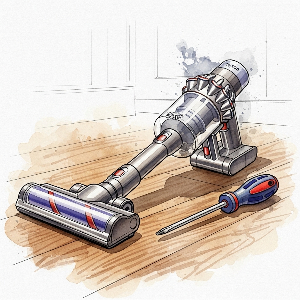 ダイソン掃除機のバッテリーがすぐ切れる原因と対処法を解説