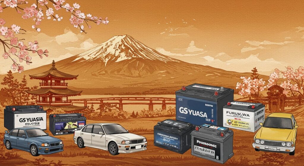 日本国内で人気のカーバッテリーメーカーと選び方
