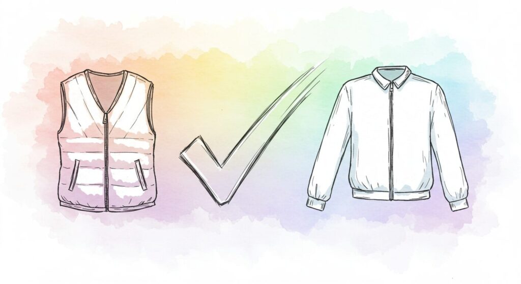 空調服ベストと長袖どっちが涼しいかの最終判断