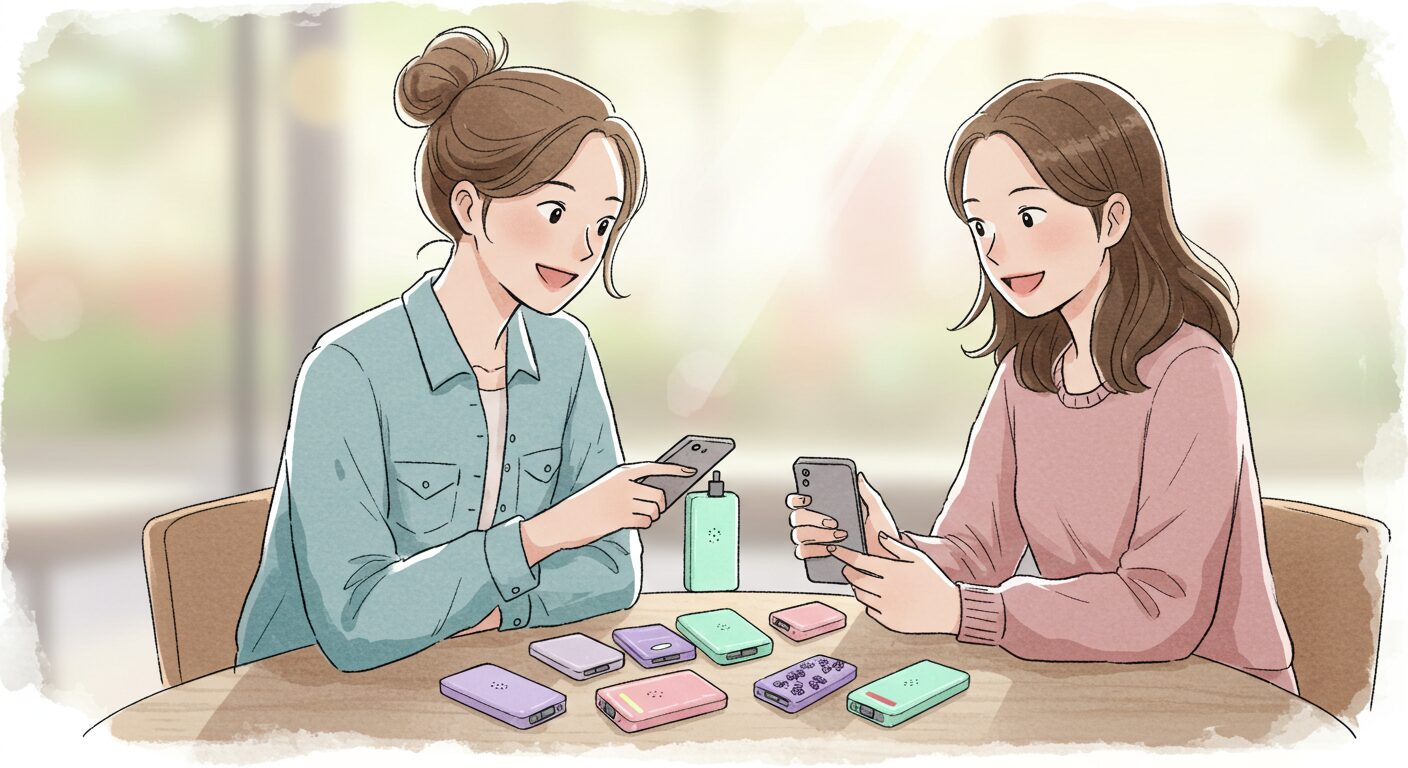 プレゼント用モバイルバッテリーの選び方