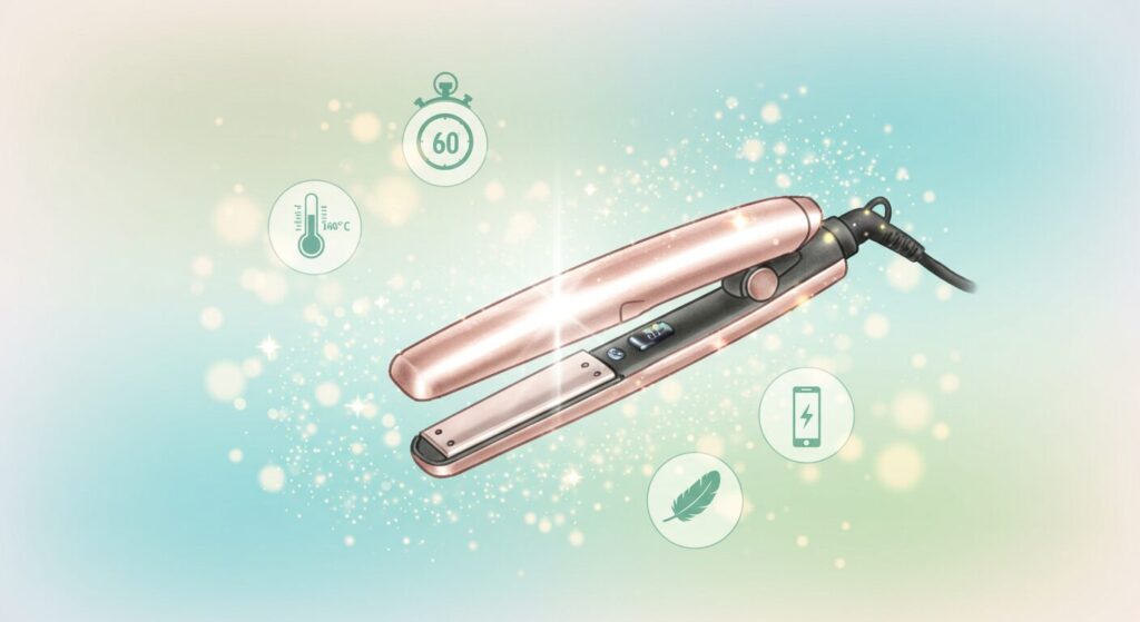 充電式ヘアアイロンサロニアの特徴と魅力