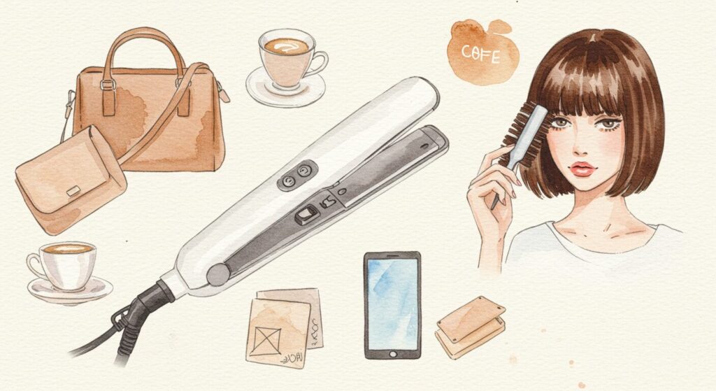 充電式ヘアアイロンサロニアの情報まとめ