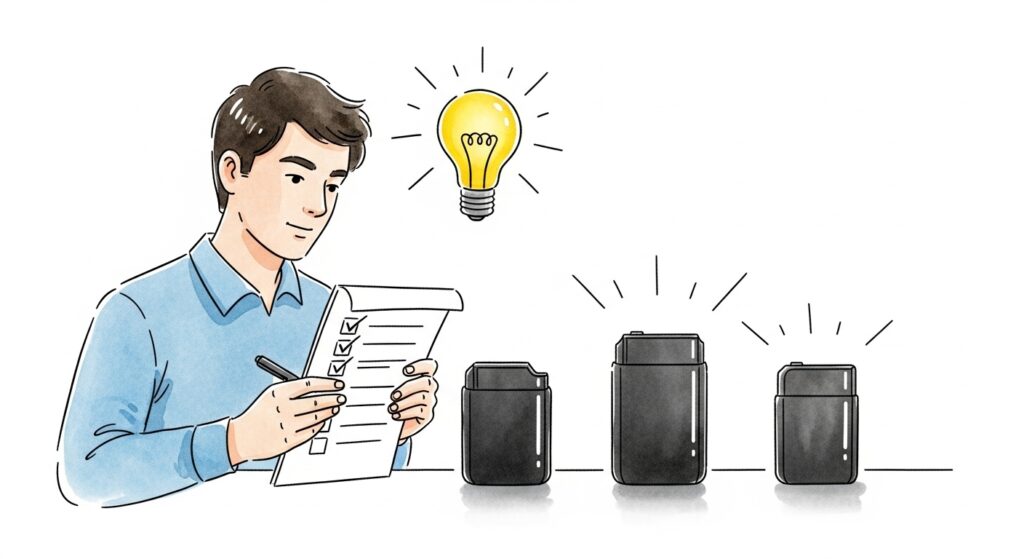 最適なウィンドコアヒーターベストバッテリーの選び方