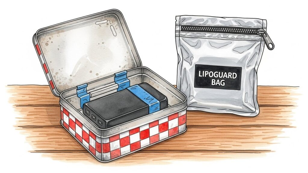 火災を防ぐモバイルバッテリーの保管方法と安全対策