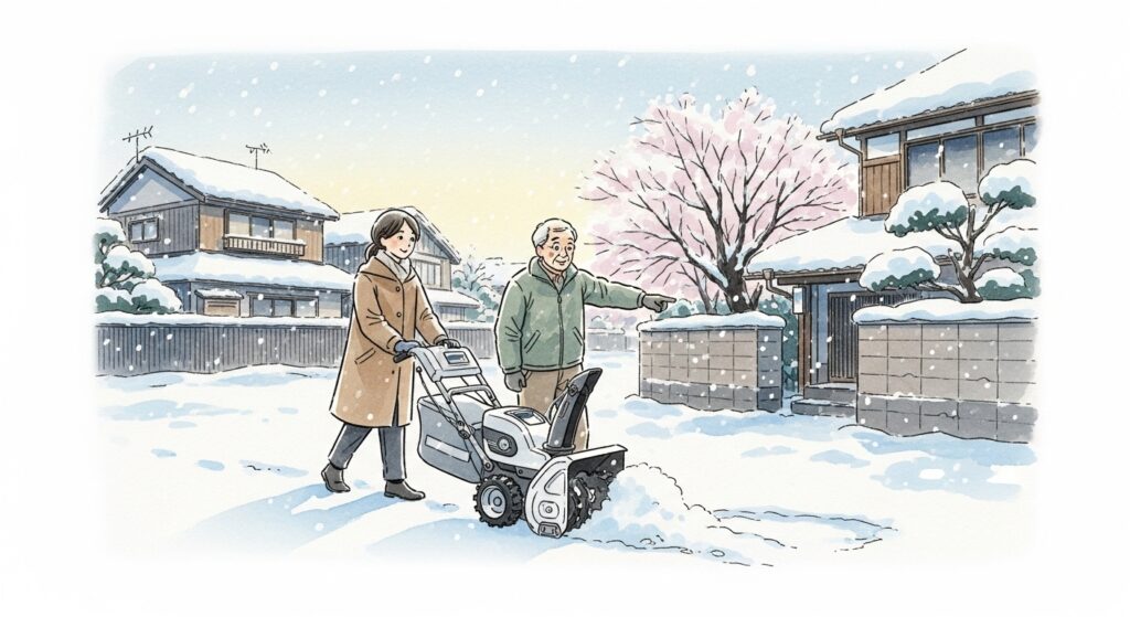 コードレス除雪機：日本製モデルの特徴