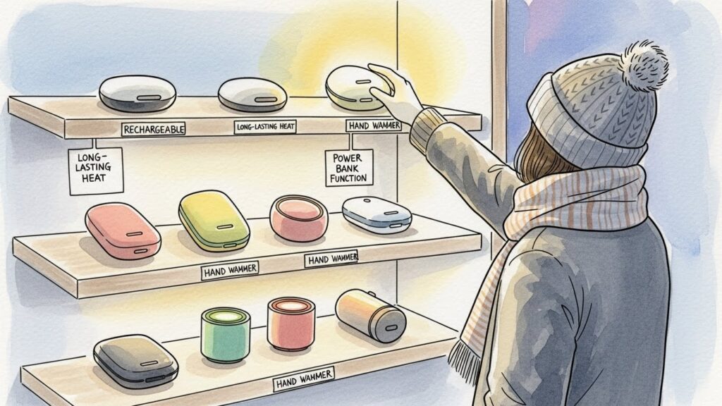 失敗しない充電式カイロのおすすめ選び方