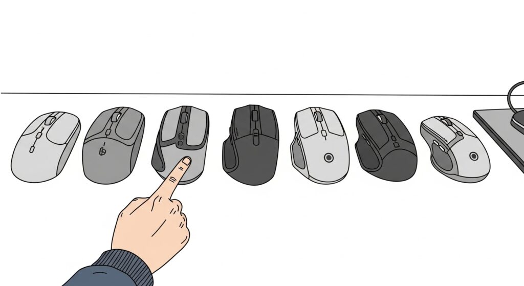 Bluetooth対応・充電式マウスおすすめの選び方