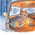 氷点下でも朝まで快眠！車中泊で充電式ヒーターを使い倒すコツ